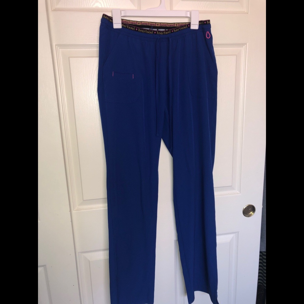HeartSoul scrub pants worn once! Size L Tall